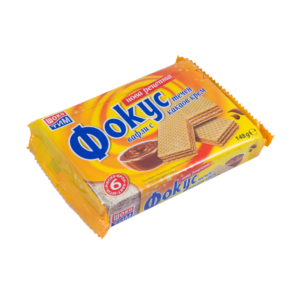Fokus Waffles with Cacao Cream