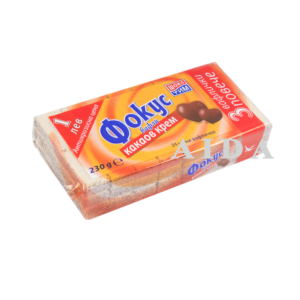 Fokus Waffles with Cacao Cream